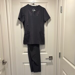 Denver Hayes Gray Straight Leg scrubs